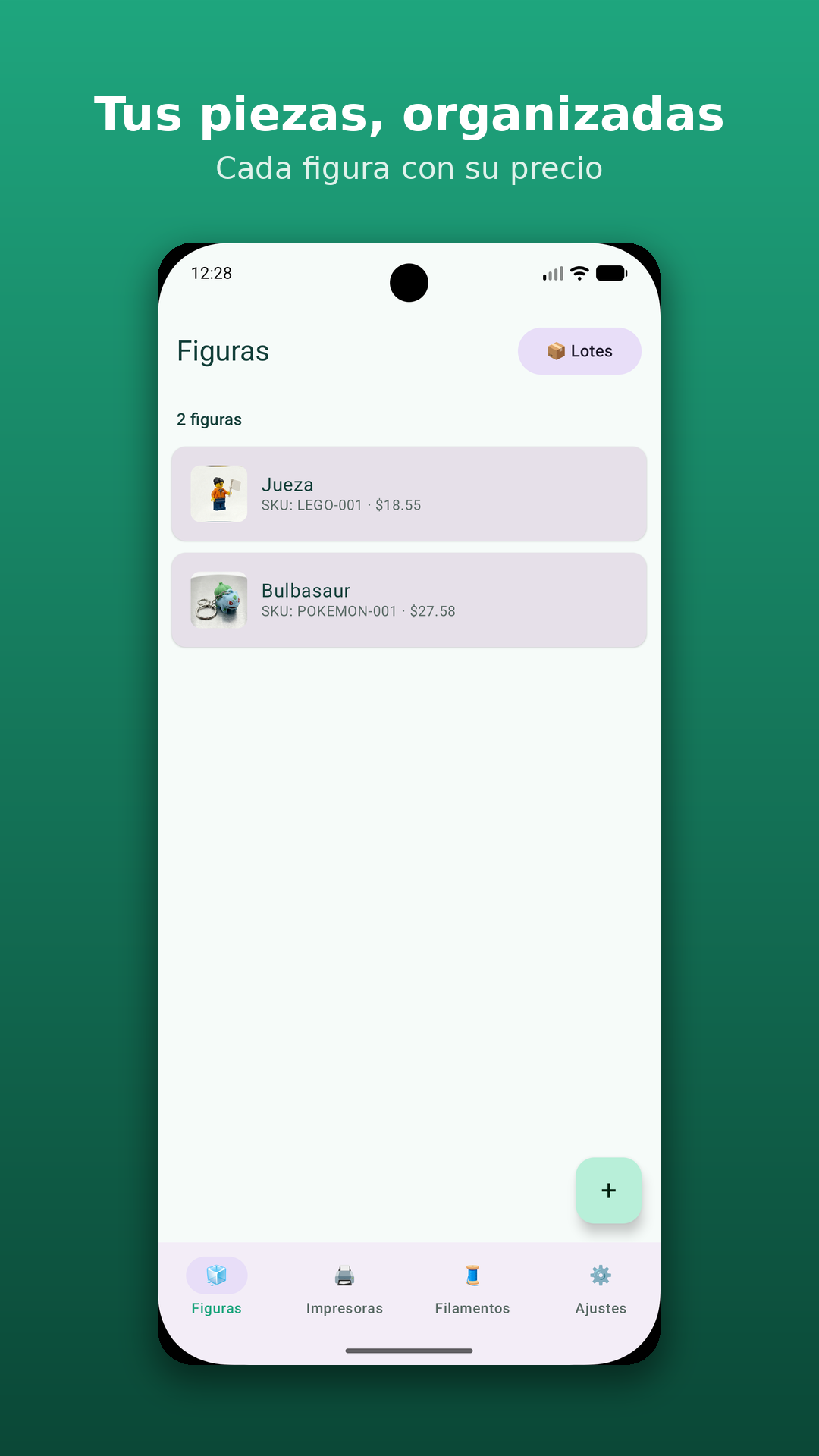 Nozzly para Android — tus figuras